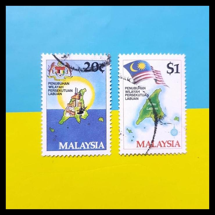 

GRATIS ONGKIR PRANGKO MALAYSIA 1984. PENUBUHAN WILAYAH PERSEKUTUAN LABUAN. SET. USED !!!