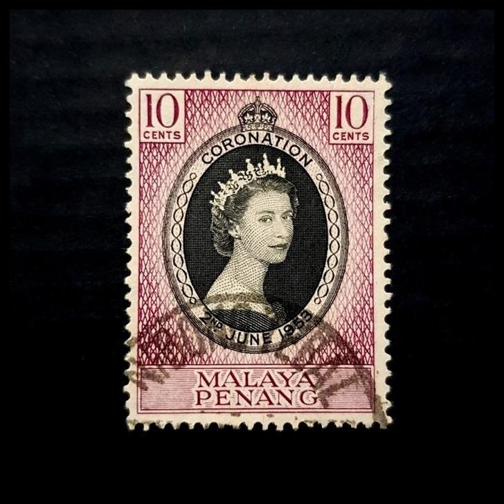 

TERBARU PRANGKO QUEEN ELIZABETH II CORONATION 2ND JUNE 1953 DARI MALAYA PENANG !!!!!