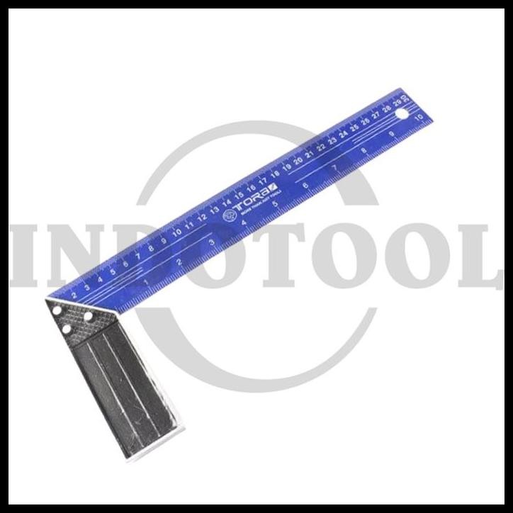 

TERBARU PENGGARIS SIKU STAINLESS STEEL / ANGLE RULER SS 10" / 250MM TORA