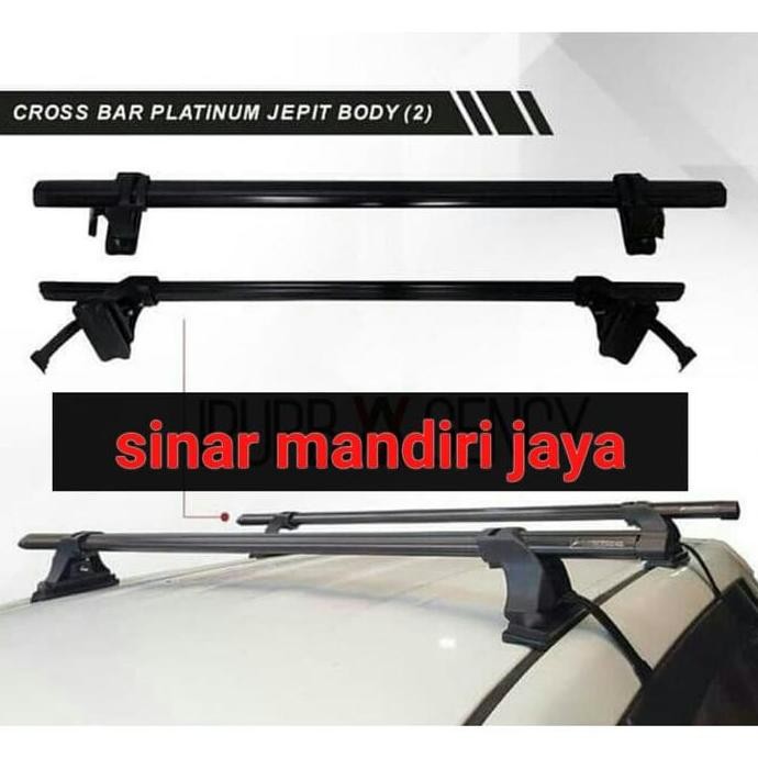 Cross Bar Jepit Body Platinum Honda Freed