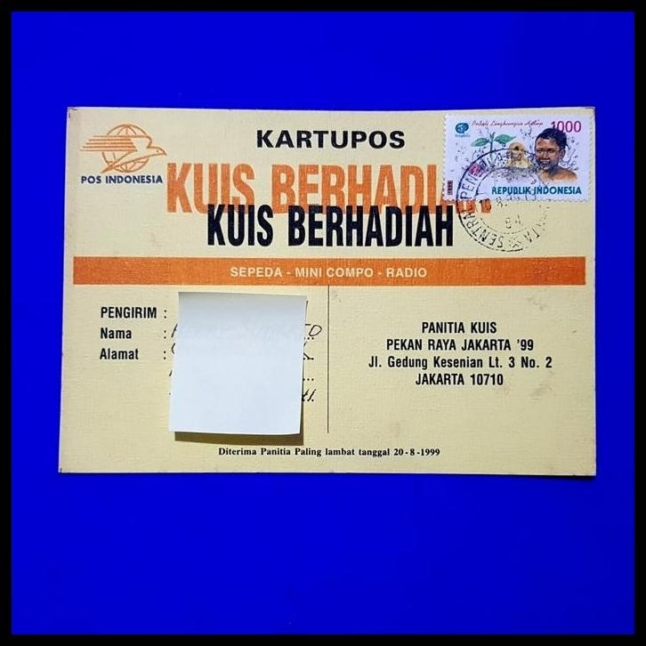 

TERMURAH PRANGKO PEDULI LINGKUNGAN HIDUP. KARTUPOS KUIS BERHADIAH POS INDONESIA !!!