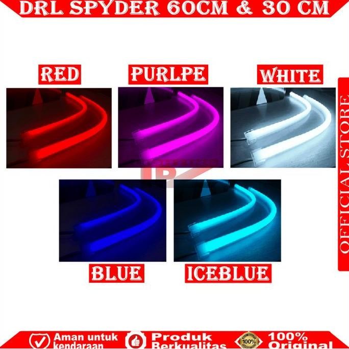 Lampu Alis Drl 60 Cm Aes Spyder Alis 30 Cm Running Spyder| Drl Softled 60 Cm Welcome Light Sen Runni