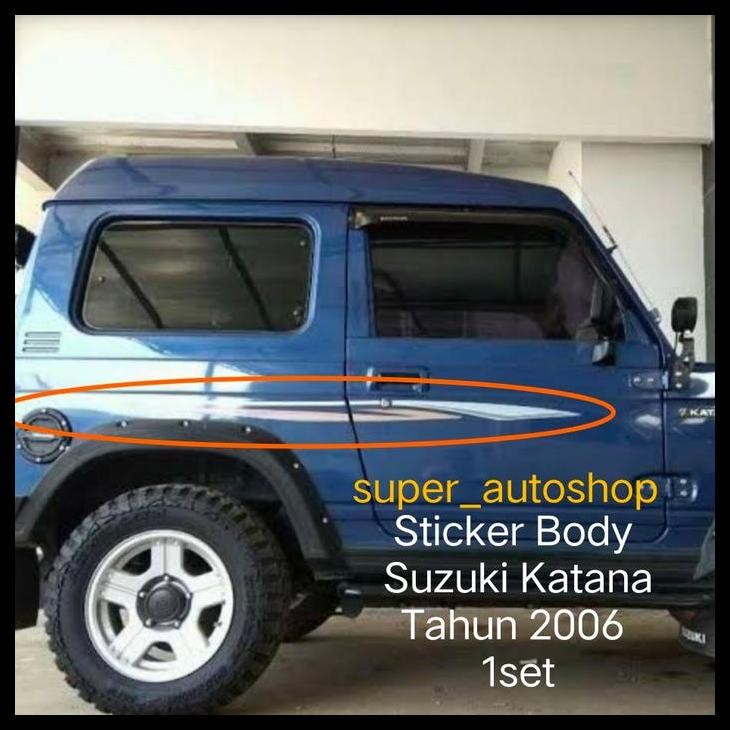 HOT DEAL STICKER STIKER BODY KATANA 2005 2006 