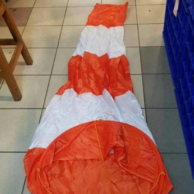 %$%$%$%$] Windsock Orange - Putih Custom
