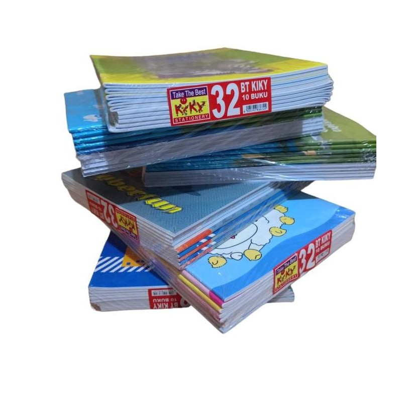 

Up 10 Buku Kiki 32 Lembar Ukuran Kwarto Kertas Putih