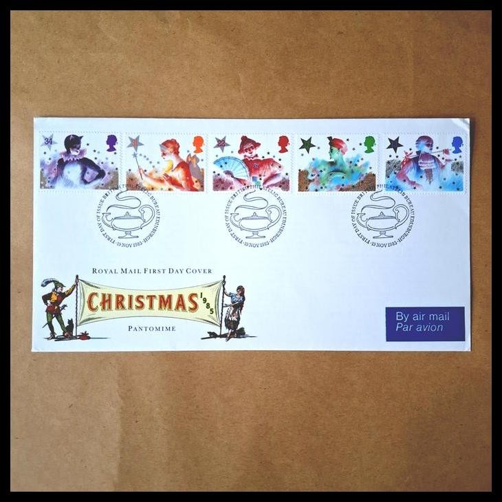 

BEST DEAL PRANGKO TEMA CHRISTMAS/NATAL 1985. FDC GREAT BRITAIN / INGGRIS