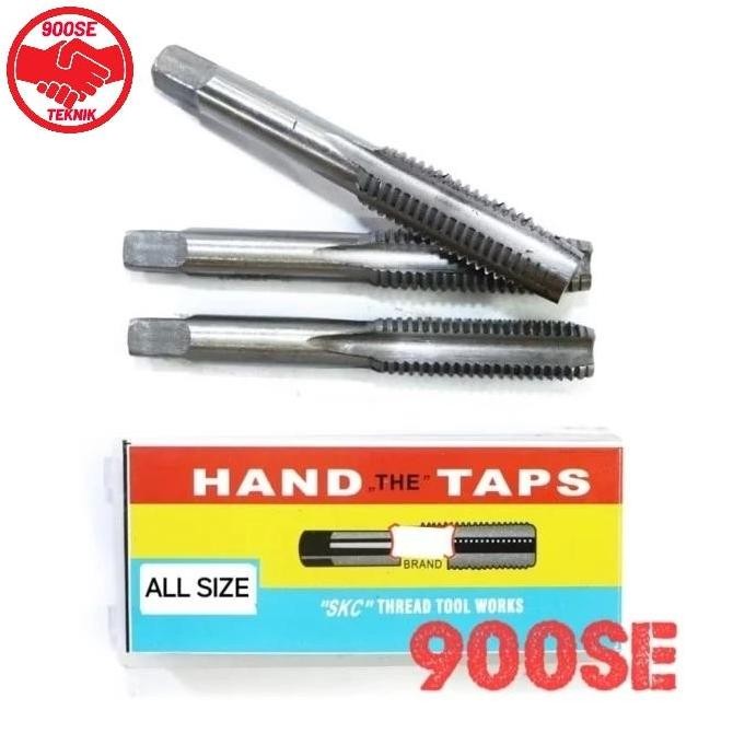 Hand Tap Skc Handtap Mata Bor Alat Drat M4 M5 M6 M7 M8 M10 M12 M14 M16 M18 M20 M22 1/4 3/8 3/4 1/2 X