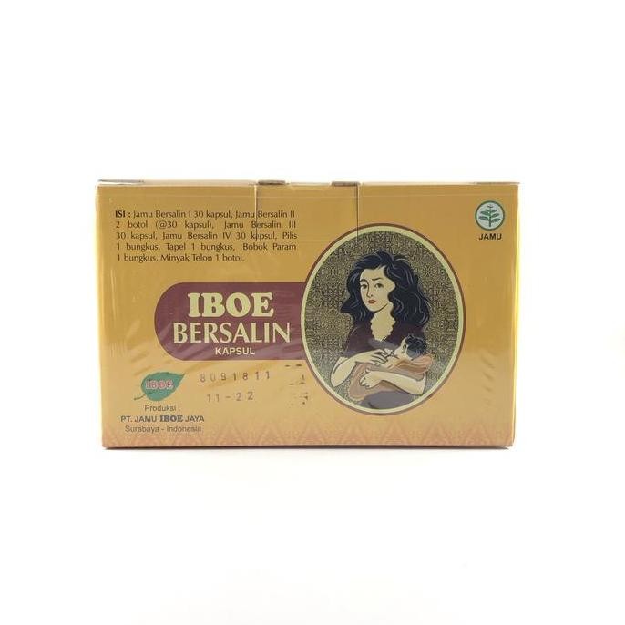 JAMU IBOE BERSALIN KAPSUL / JAMU BERSALIN / JAMU 40 HARI / JAMU IBU