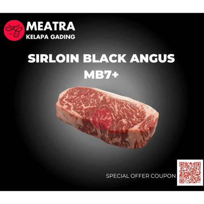 

Sirloin Wagyu Steak Mb7+ [300Gr]