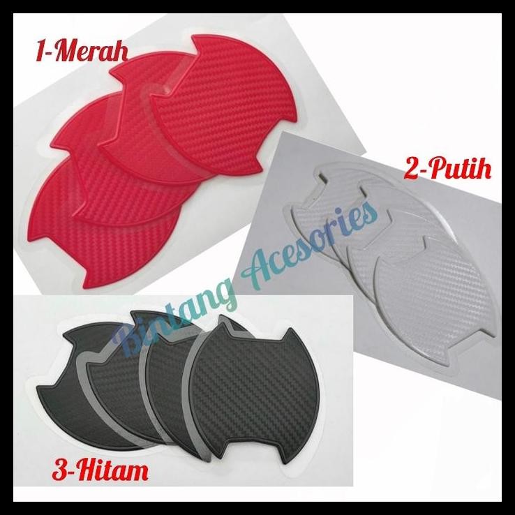 TERMURAH PELINDUNG GAGANG PINTU MOBIL RUSH TERIOS CARBON ORIGINAL 