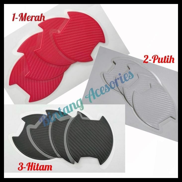 GRATIS ONGKIR PELINDUNG GAGANG PINTU MOBIL GRAN YARIS CARBON ORIGINAL 