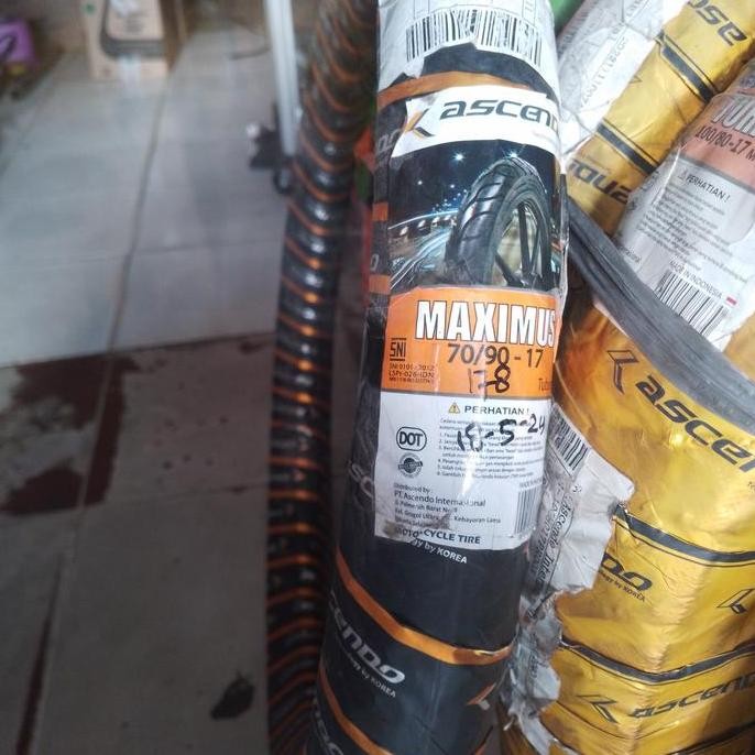 ------] ban luar motor ring 17 ascendo 70/90-17