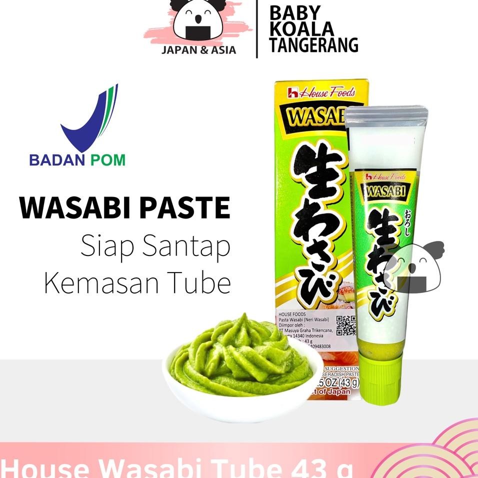 

House Wasabi Paste Tube Pasta Wasabi 43 G Horseradish For Sashimi.