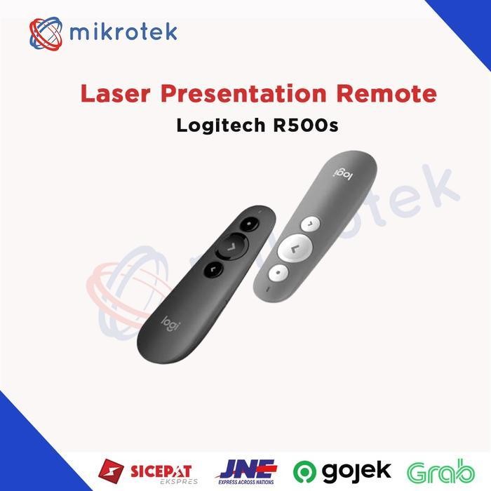 Logitech R500S Laser Presentation Remote Logitech R500 S R 500 Pointer Original Dan Terpercaya