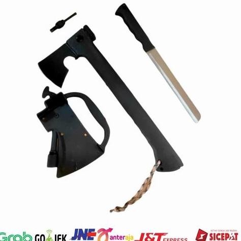 KAMPAK SURVIVAL MULTIFUNGSI 3 IN 1 KAPAK CAMPING OUTDOOR HAND TOOLS