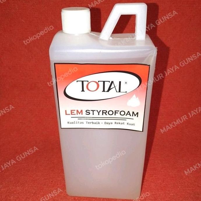 

Lem Styrofoam 1 Liter - Lem Gabus Kuat untuk Dekorasi & Kerajinan