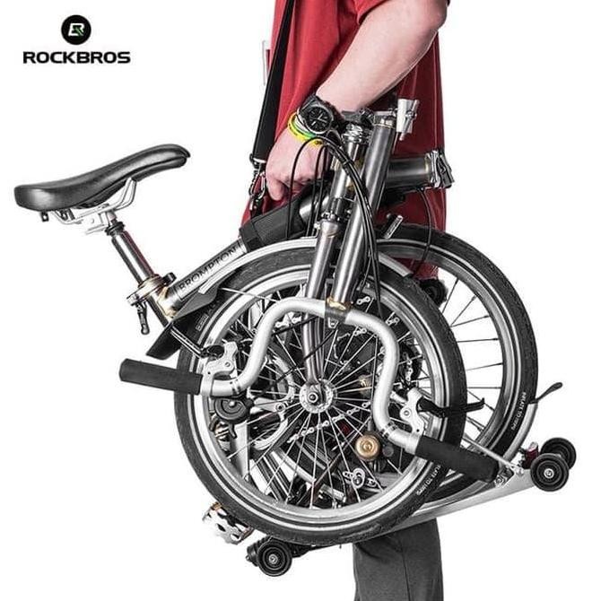 Rockbros Tas Sepeda Lipat Seli Bike Hand Shoulder Carrier