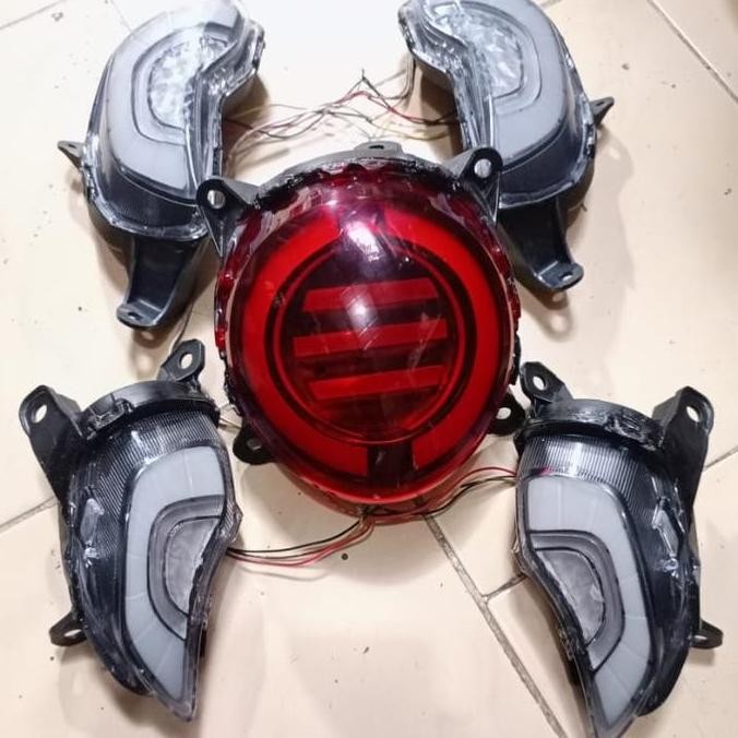 sein all new scoopy +lampu stop all new scoopy custom led