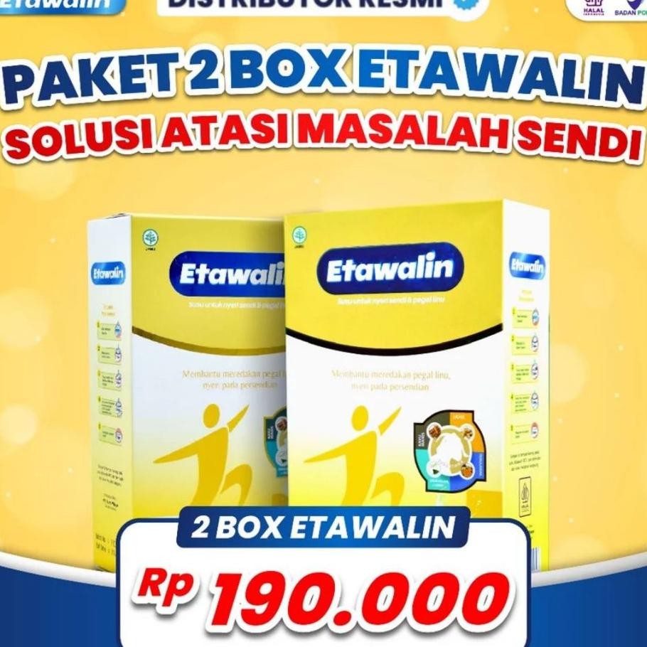 

Etawalin Susu Kambing Etawa Solusi Asam Urat Dan Nyeri Sendi 2 Box