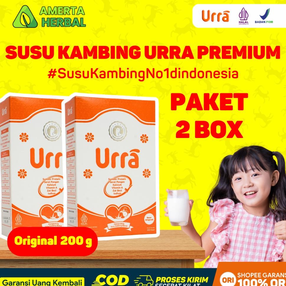 

Paket 2 Box Susu Urra 200Ml Susu Kambing Saanen Untuk Mbah Berat Badan Dan Tinggi Badan Anak