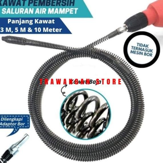 Spring Anti Mampet / Perwatan Saluran Air Mampet Dan Kerak Saluran