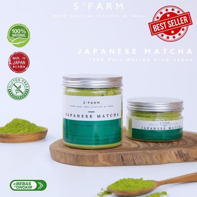 

100% Pure Premium Japanese Matcha - Bubuk Matcha Premium