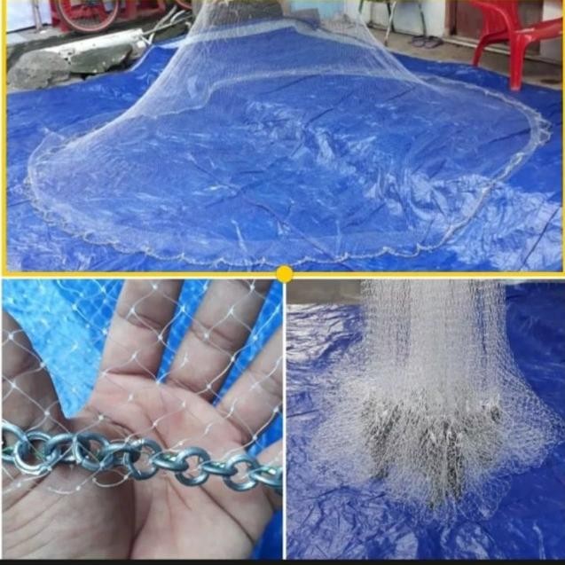 Jala Ikan Jala Udang Jala Lempar 7 Feet