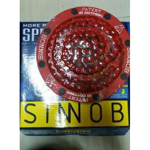 Sinnob New Honda CBR 150,CB 150,Sonic 150 & Supra GTR(set gear)