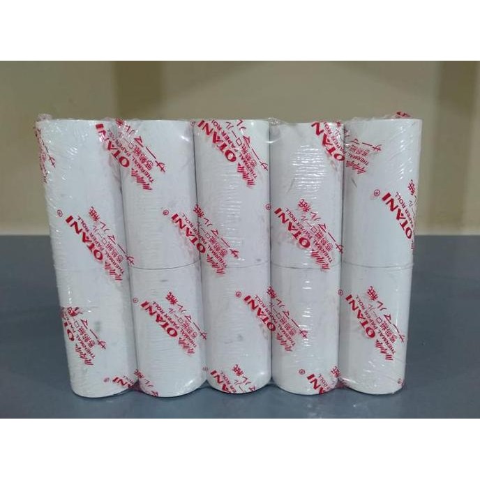 

Kertas Struk Thermal Otani 58X33 / 58X31 / 58X30 | Printer Kasir Hitam