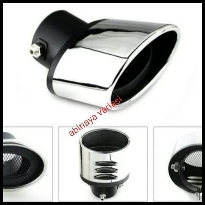 GRATIS ONGKIR BUNTUT UJUNG KNALPOT MOBIL VIOS GEN 2 MUFFLER JARING 