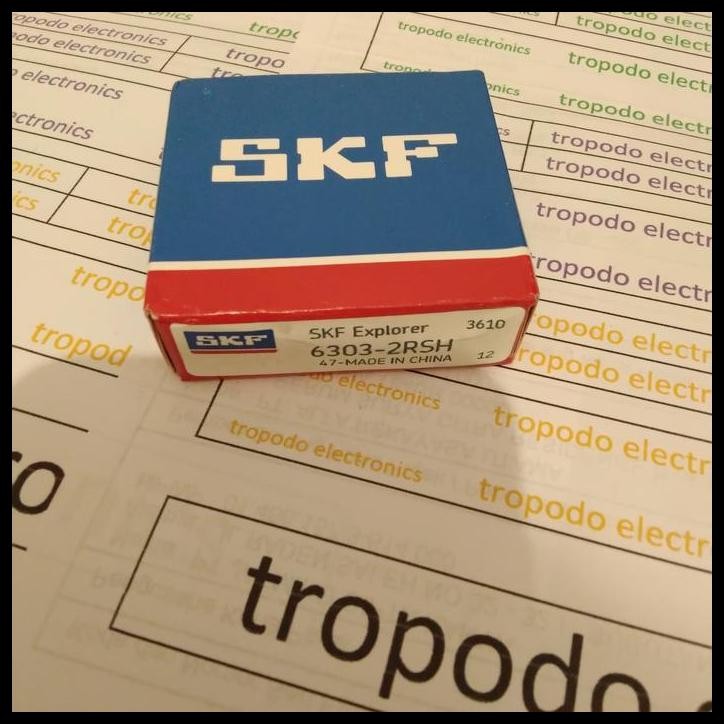 HOT DEAL BALL BEARING 6303 2RS / 6303 2RSH MERK SKF 