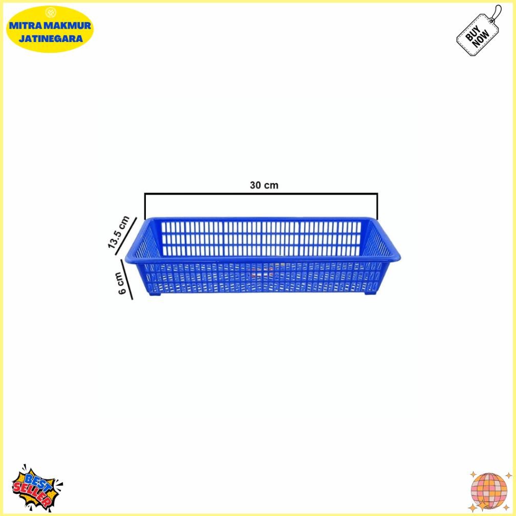 Shinpo Keranjang Plastik Kecil Persegi Panjang 30 Cm Bakul Segi Astro Storage Kotak Penyimpanan Baru