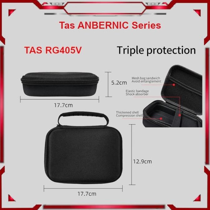 GBS ANBERNIC Protective Storage Case Tas ANBERNIC Series RG35XX RG505 RG353V RG405M RG405V