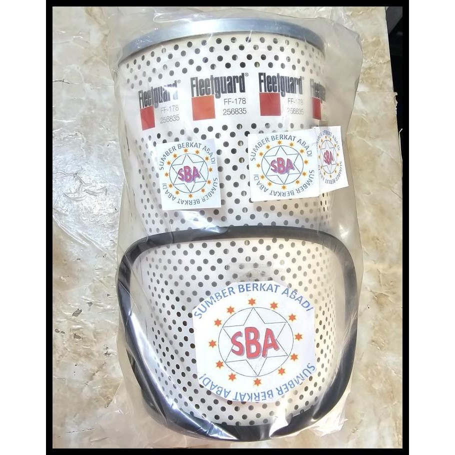GRATIS ONGKIR FLEETGUARD FF178 FUEL FILTER FF-178 FF 178 CUMMINS 256835 - GENUINE
