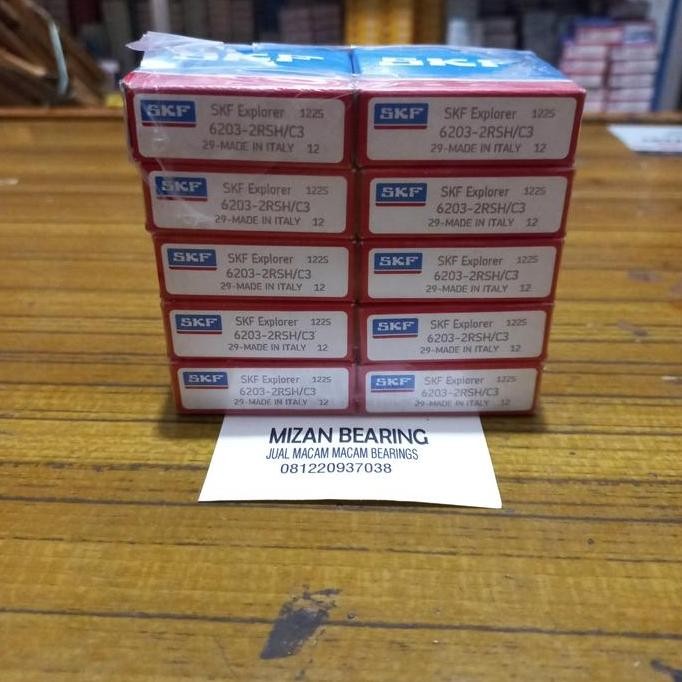 restock BEARING 6203 2RSH1/C3 SKF ORIGINAL
