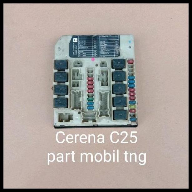 HOT DEAL BCM IPDM FUSE BOX SIKRING NISSAN SERENA C25 COPOTAN ORI