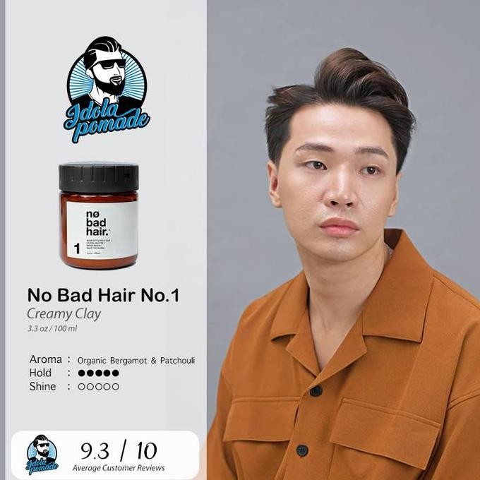 ready stock [NEW] NO BAD HAIR No.1 Clay FREE NoBadHair TEXTURE COMB + PULPEN