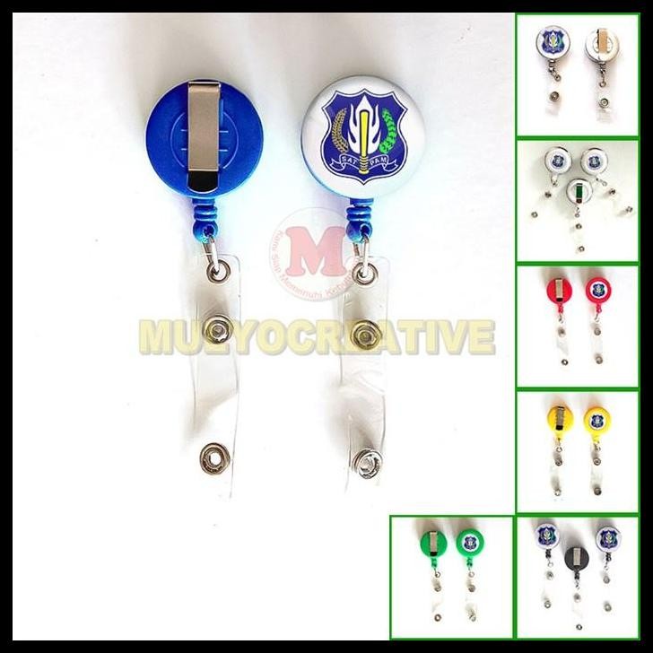 

DISKON ID CARD YOYO SATPAM GANTUNGAN ID CARD HOLDER LOGO SATPAM SECURITY !!!!!