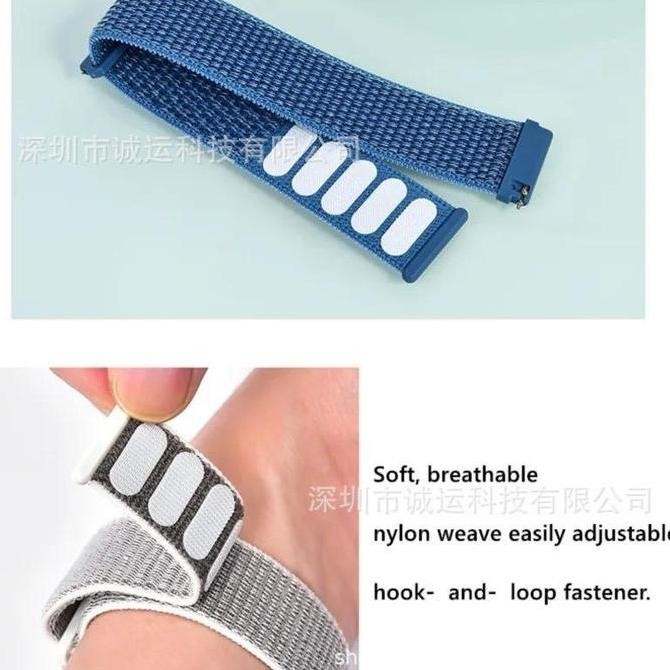 Strap Nylon Smartwatch iT ACTIVE Watch CURVE WR01 Tali Pengganti Smartwatch iT ACTIVE Watch CURVE WR