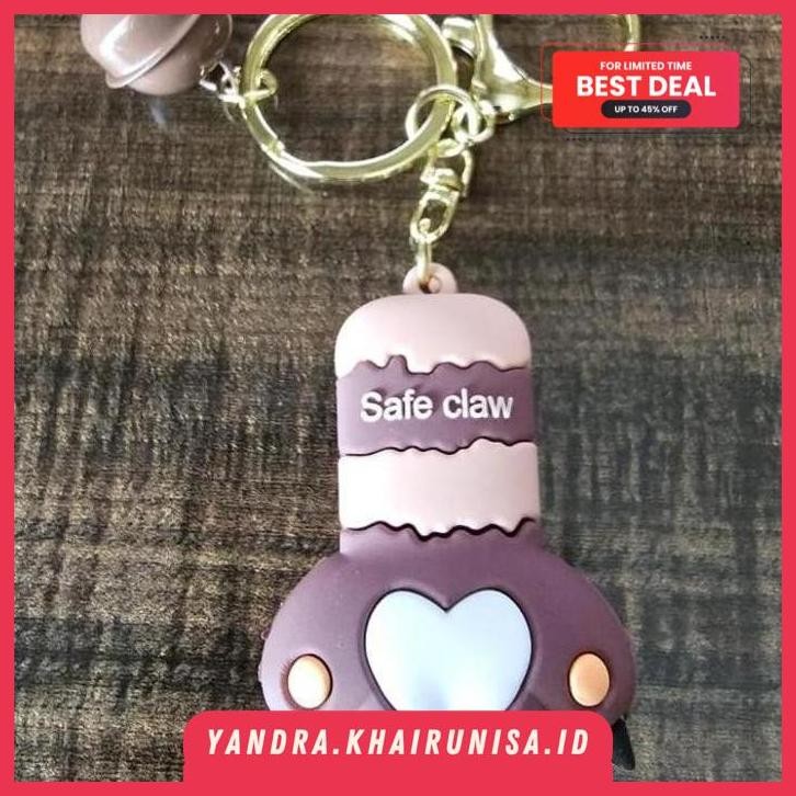 KUNCI CAT CLAW TAS MOBIL MOTOR KEYCHAIN               TERBAIK