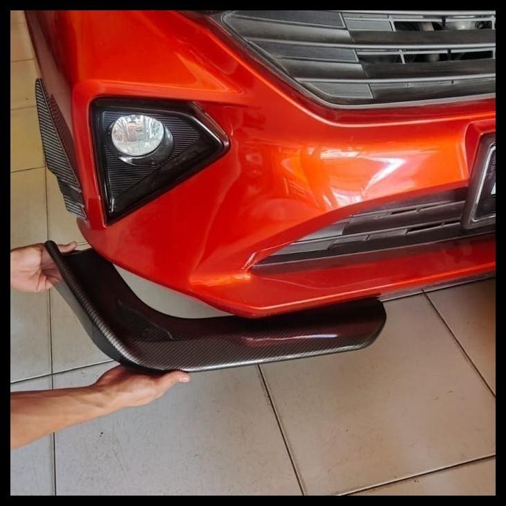 HOT DEAL WINGLET BEMPER DEPAN FULL CARBON MOBIL AVANZA VELOZ 2022 LIPS DEPAN 