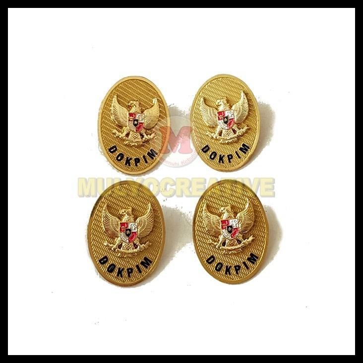 TERBARU PIN DOKPIM GARUDA OVAL PIN DOKPIM GARUDA MODEL OVAL 