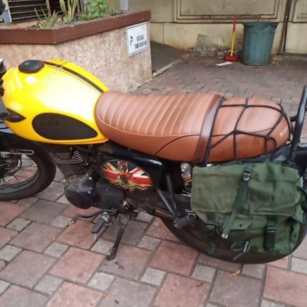 Tas Motor Sidebag Royal Enfield / Tas Sidebag Motor W175