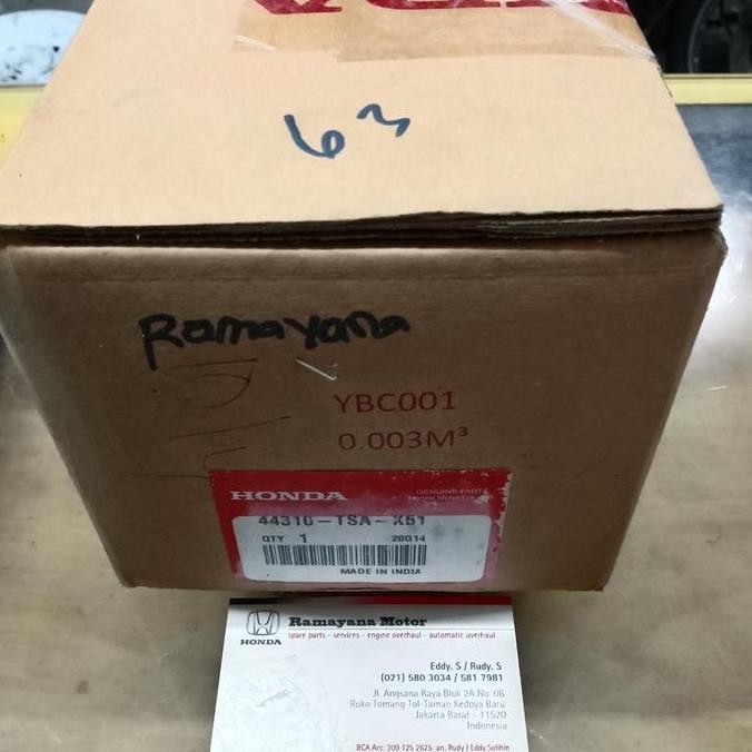 CV Joint / As Roda Dalam Honda BRV ORINAL