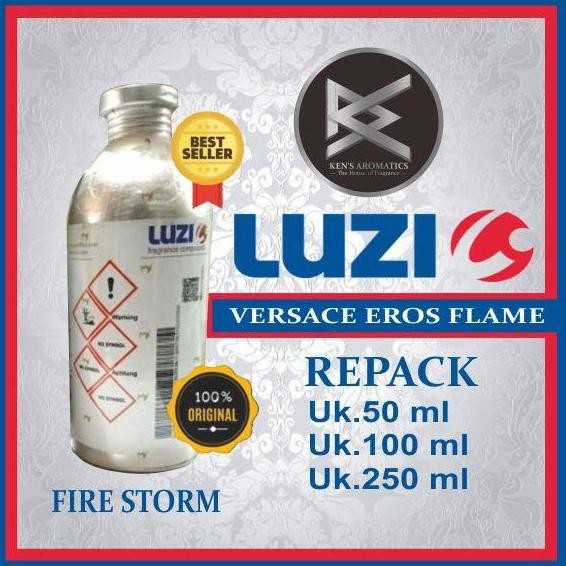 Parfum VRSCE Eros Flame Luzi - FIRE STORM LUZI Biang Murni Repack