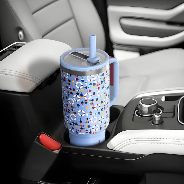 Tempflask Botol Minum Tumbler Termos Portable Stainless Steel Handle 2In1 Vacuum Insulated Gelas Mob