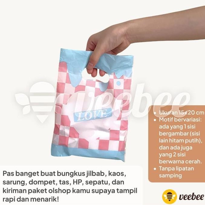 

*#*#*#] kresek motif 15x20/ kantong plastik olshop/ kantong kresek/ kresek
