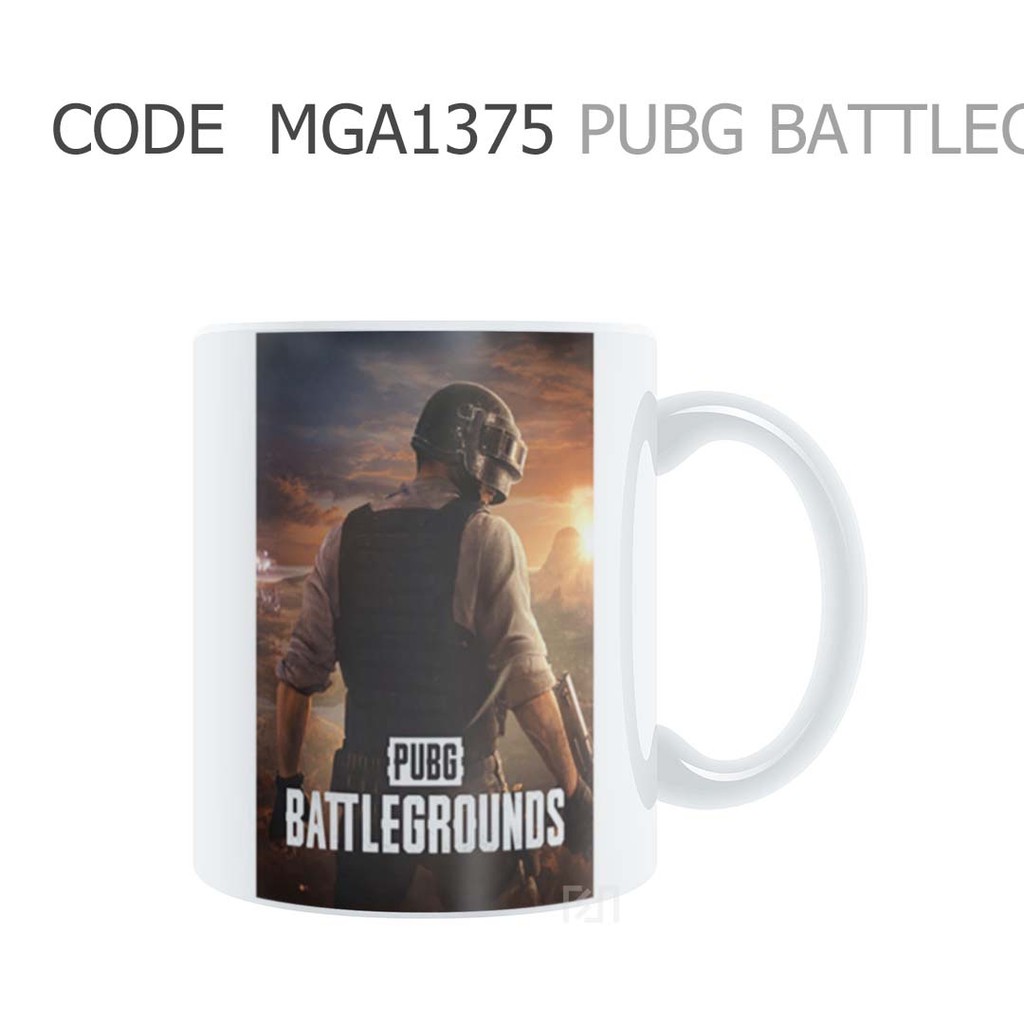 MUGLICIOUS MGA1375 Pabji BATTLEGROUNDS Gaming Artwork Gelas Mug