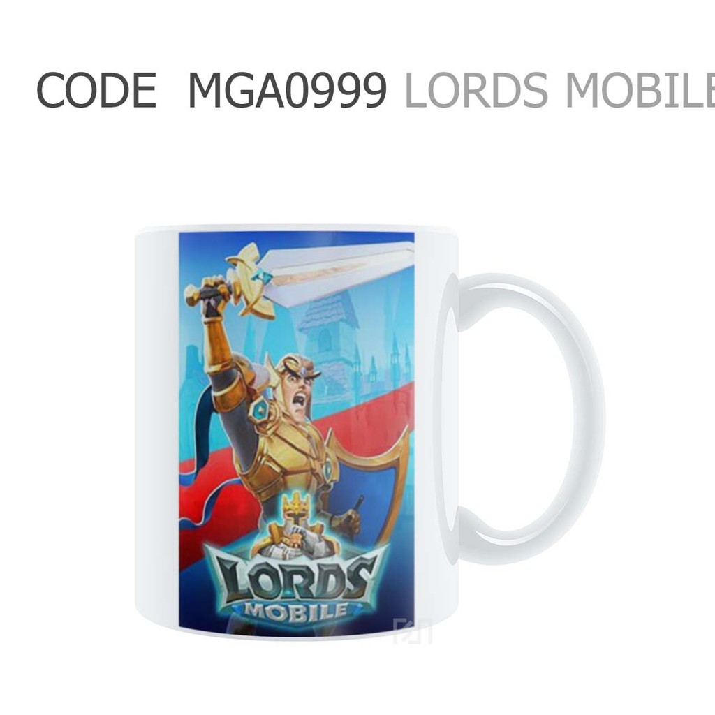 MUGLICIOUS MGA0999 LORDS MOBILE Gaming Artwork Gelas Mug