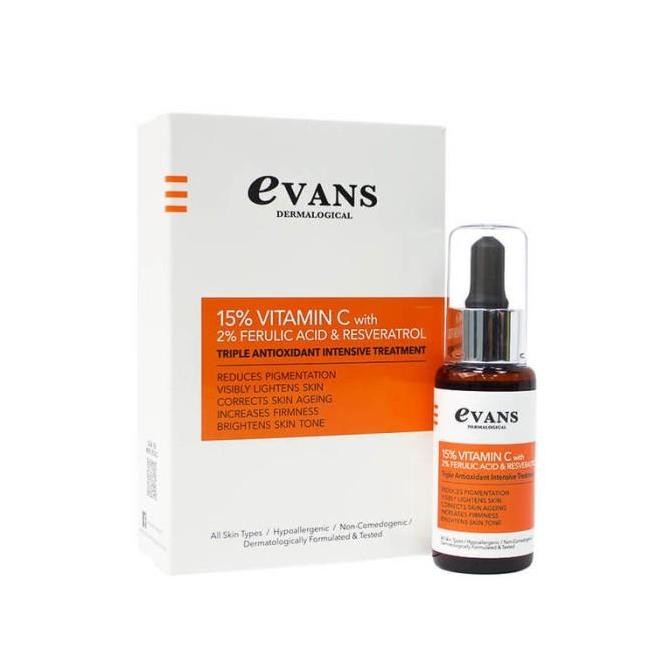 

Evans Dermalogical 15% Vitamin C Serum with 2% Ferulic Acid 30ml
